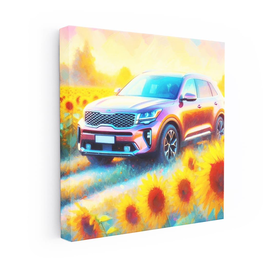 Kia Telluride Impressionism Wall Art