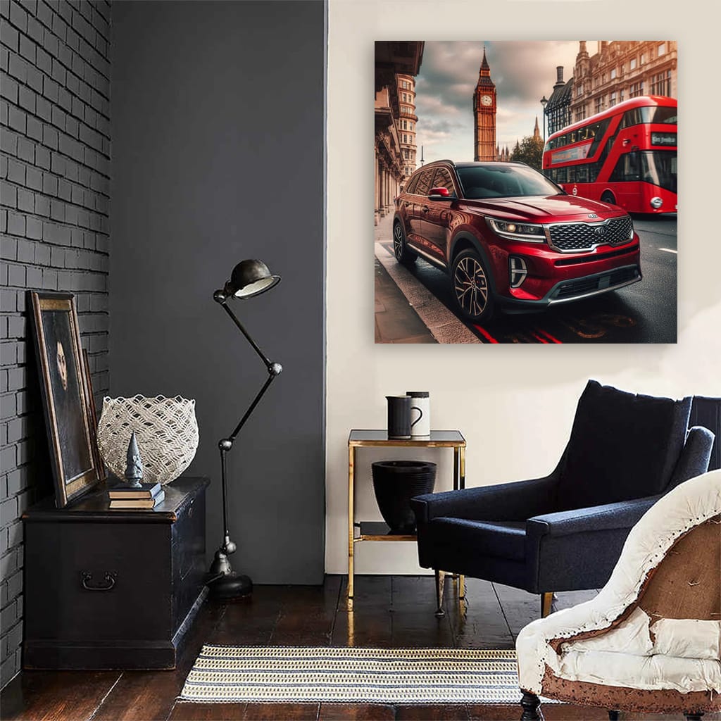 Kia Telluride Lond Wall Art