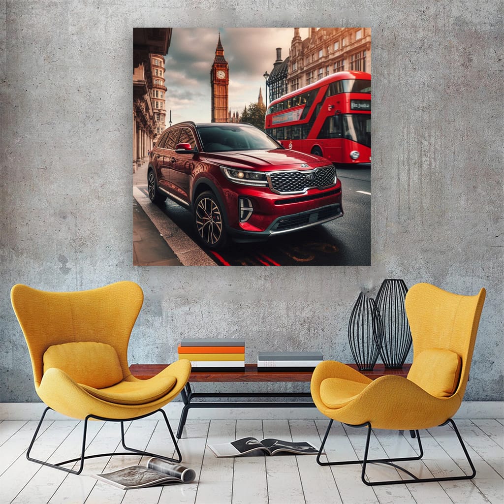 Kia Telluride Lond Wall Art