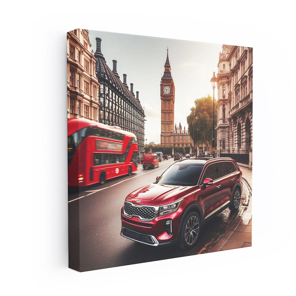 Kia Telluride London Wall Art