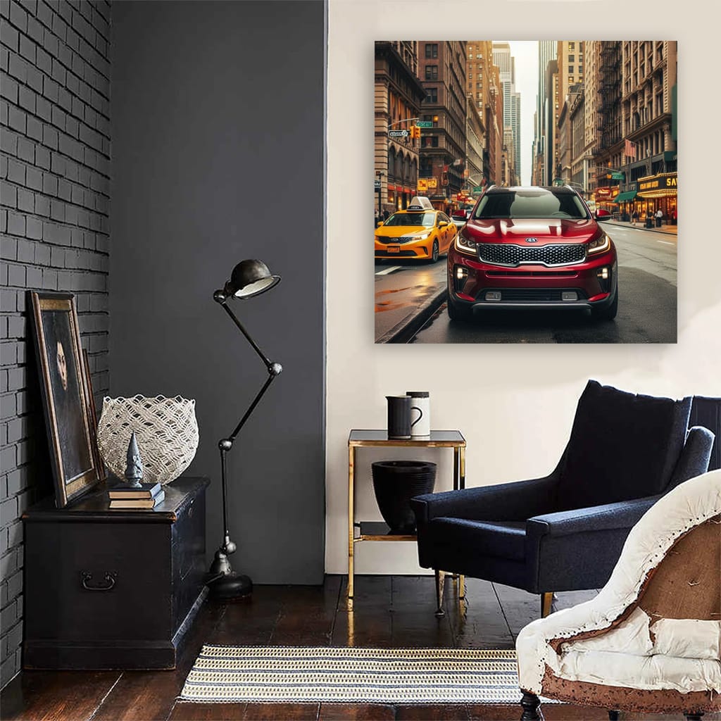 Kia Telluride New Yo Wall Art