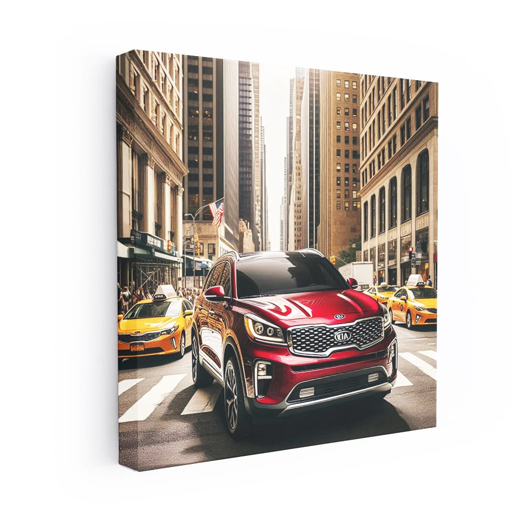 Kia Telluride New York Wall Art