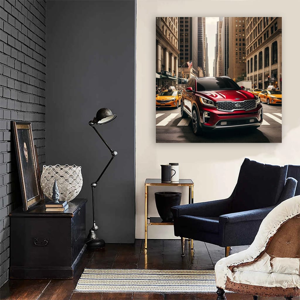 Kia Telluride New York Wall Art