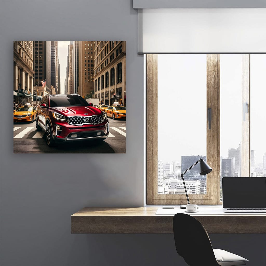 Kia Telluride New York Wall Art