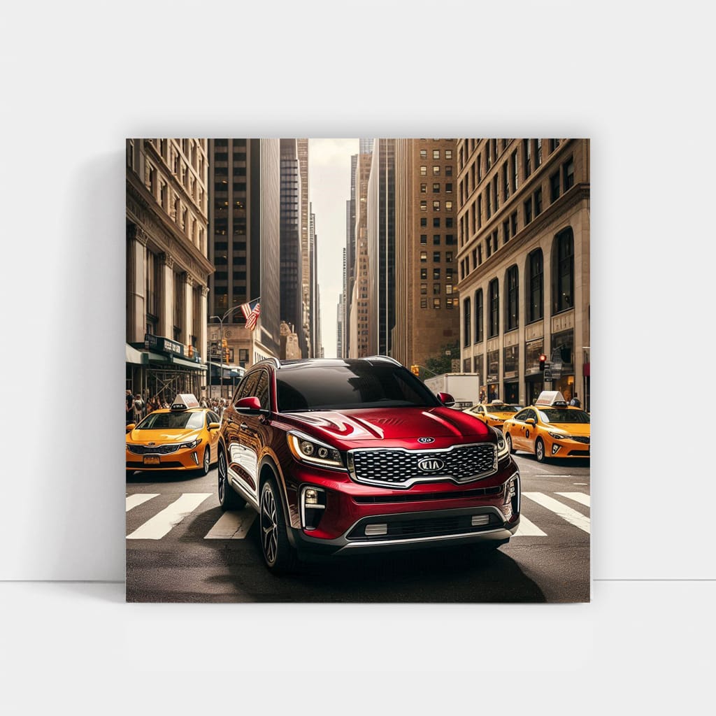 Kia Telluride New York Wall Art