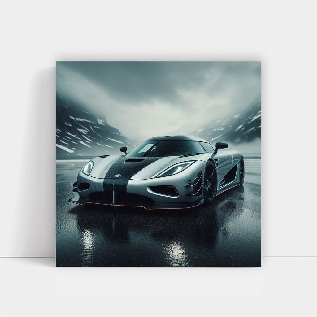 Koenigsegg Jesko in Cloudy Skies - Masterpiece of Speed