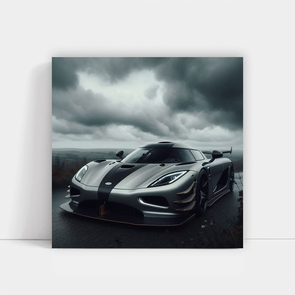 Koenigsegg Jesko in Cloudy Weather - Hypercar Marvel