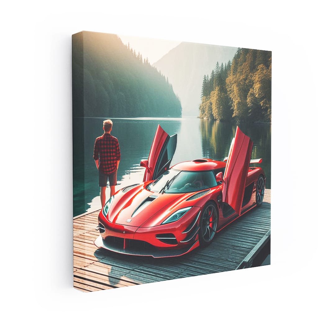 Koenigsegg Jesko Riv Wall Art