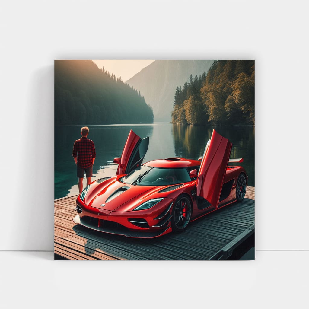 Koenigsegg Jesko Riv Wall Art