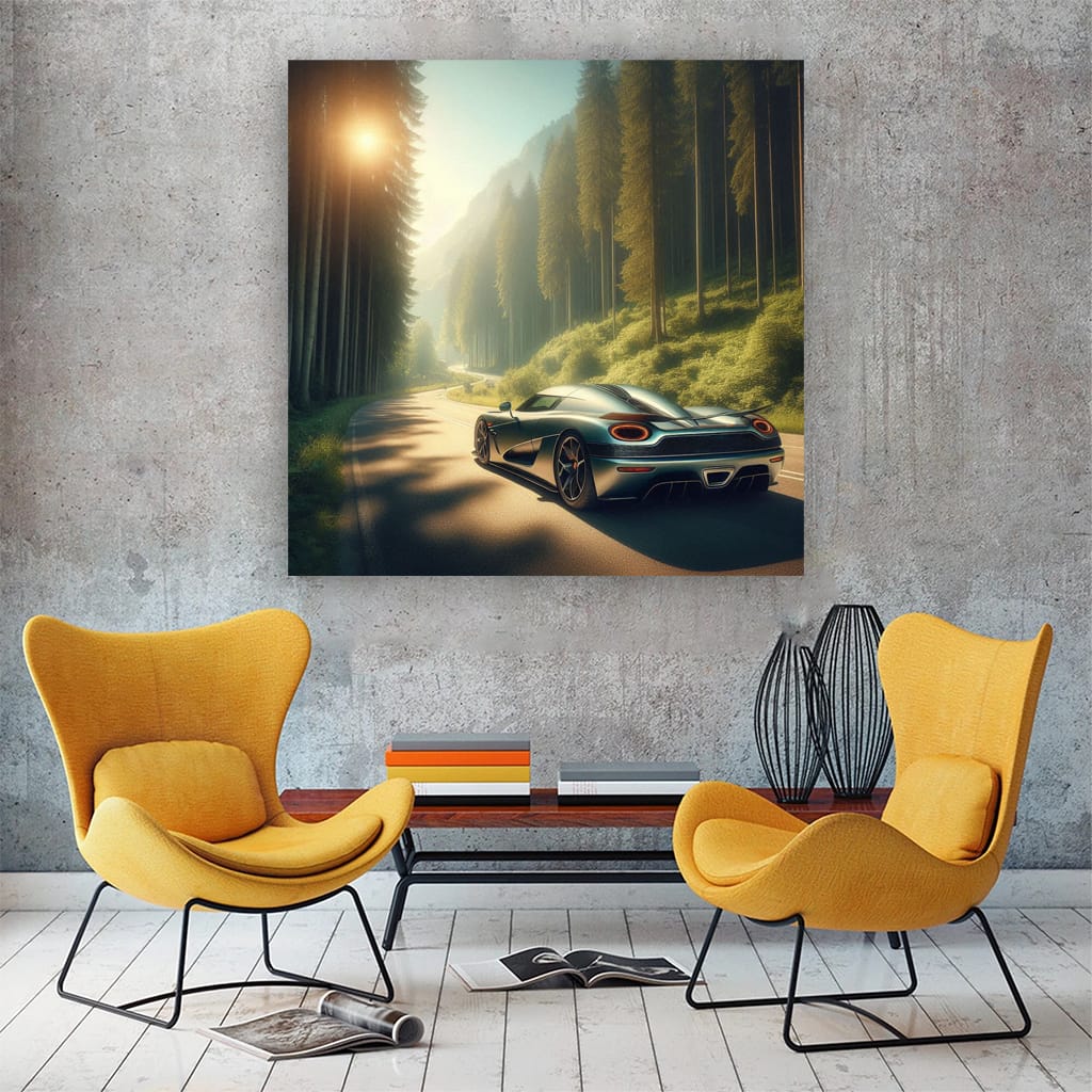 Koenigsegg Regera Vall Wall Art