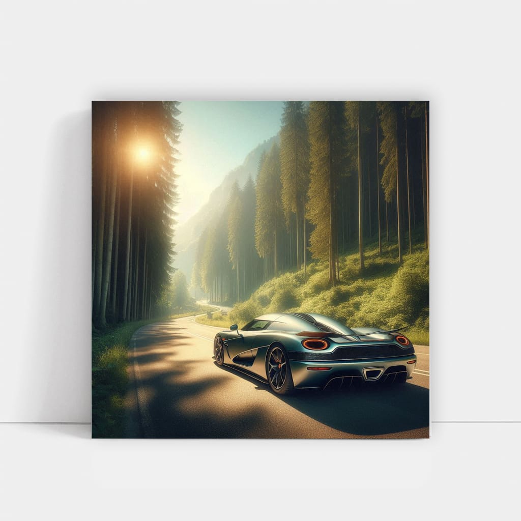 Koenigsegg Regera Vall Wall Art