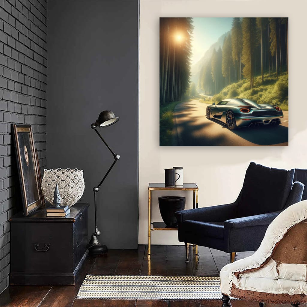 Koenigsegg Regera Vall Wall Art