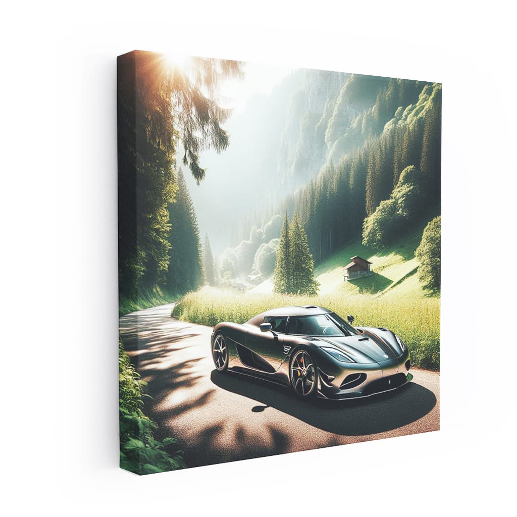 Koenigsegg Regera Valley Wall Art