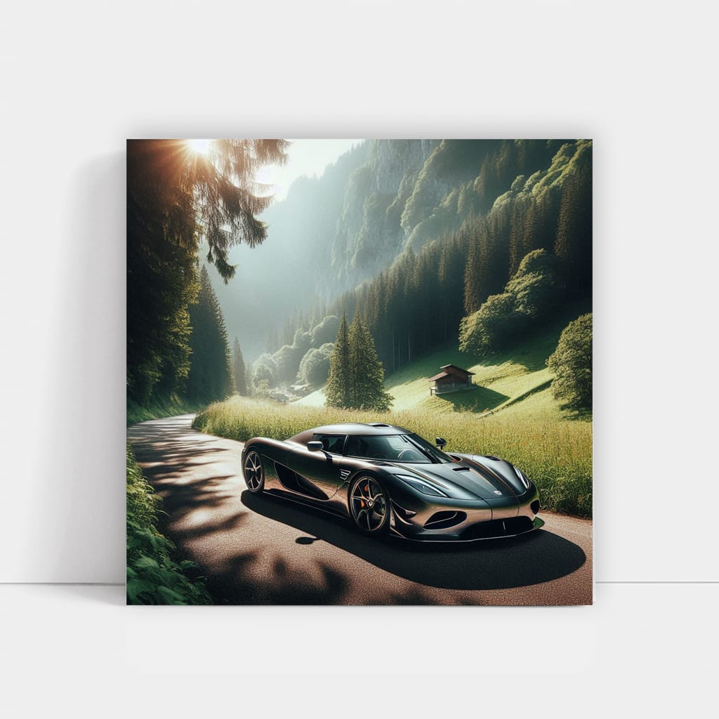 Koenigsegg Regera Valley Wall Art