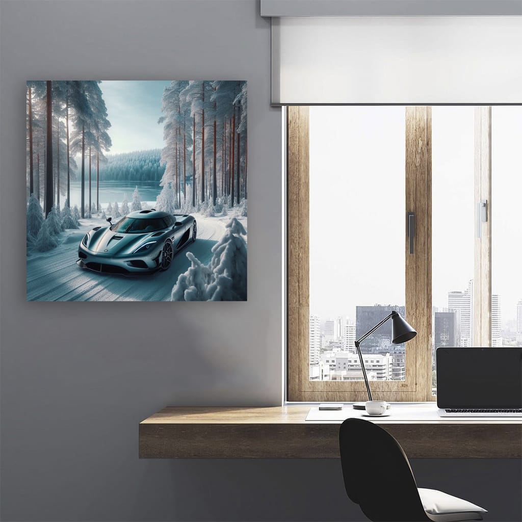 Koenigsegg Regera Wint Wall Art