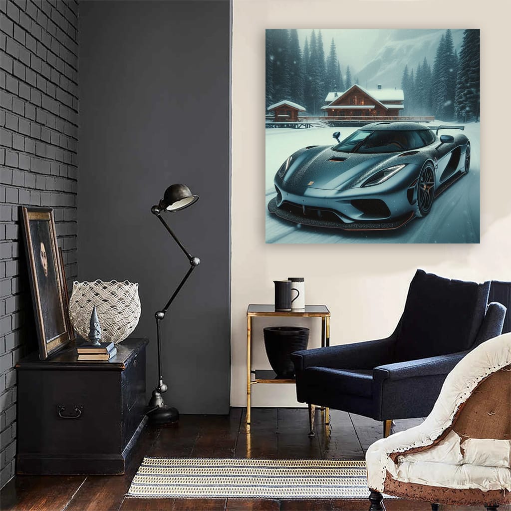Koenigsegg Regera in Winter - Power and Elegance Unleashed