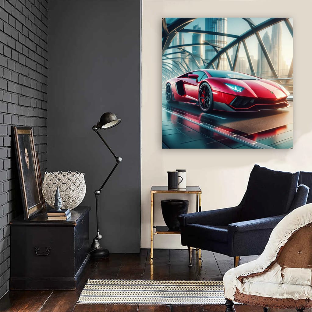 Lamborghini Aventador Brid Wall Art