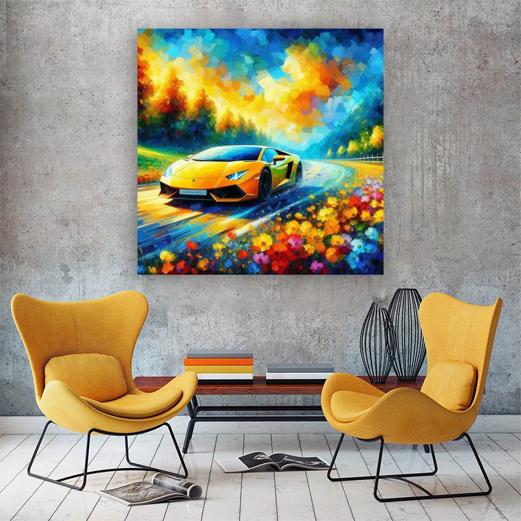 Lamborghini Gallardo Impressioni Wall Art