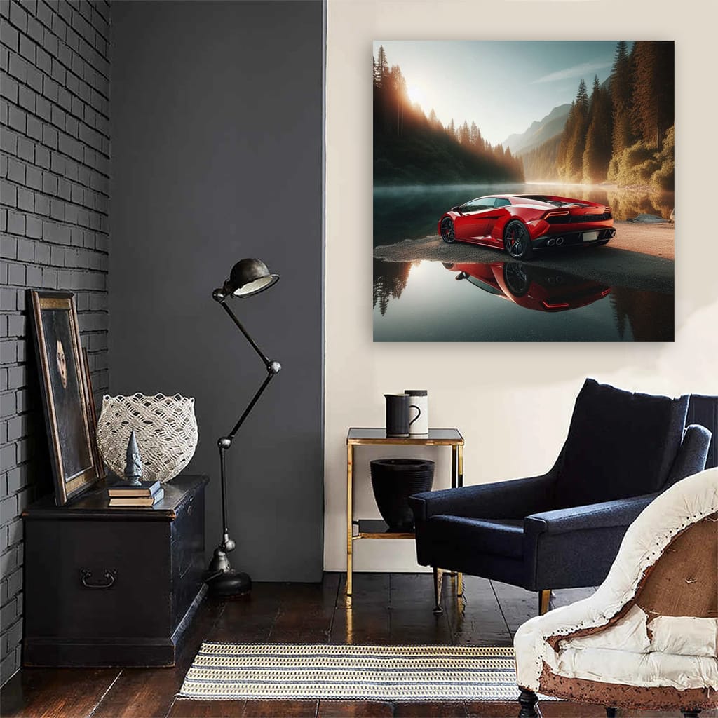 Stunning Lamborghini Gallardo by Lake - Speed Meets Elegance