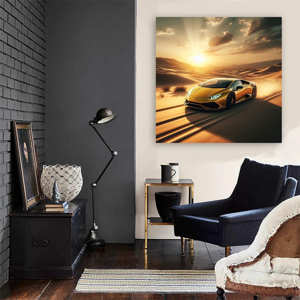 Lamborghini Huracan Evo Dese Wall Art