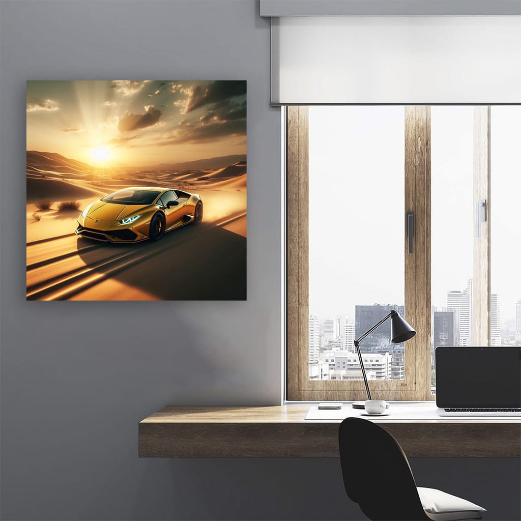 Lamborghini Huracan Evo Dese Wall Art