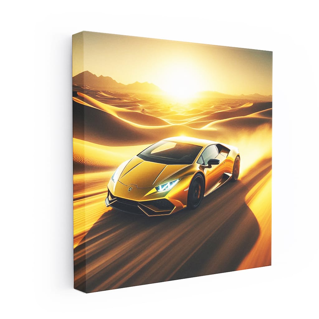 Lamborghini Huracan Evo Desert Wall Art