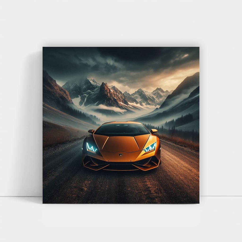 Lamborghini Huracan Evo National Pa Wall Art