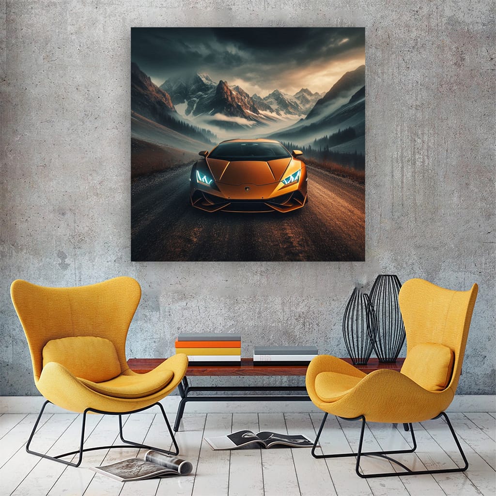 Lamborghini Huracan Evo National Pa Wall Art