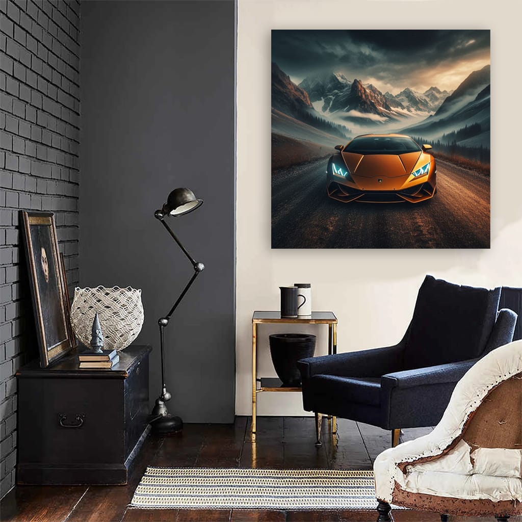 Lamborghini Huracan Evo National Pa Wall Art