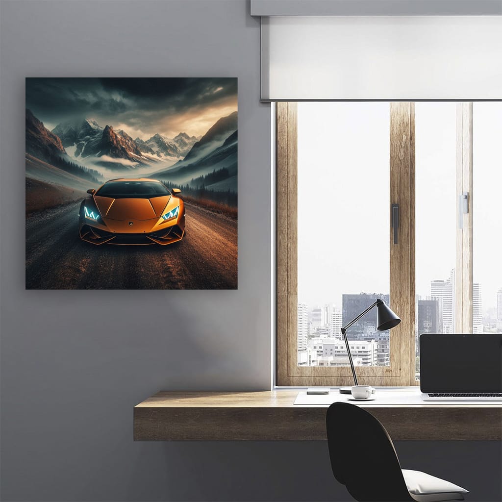 Lamborghini Huracan Evo National Pa Wall Art