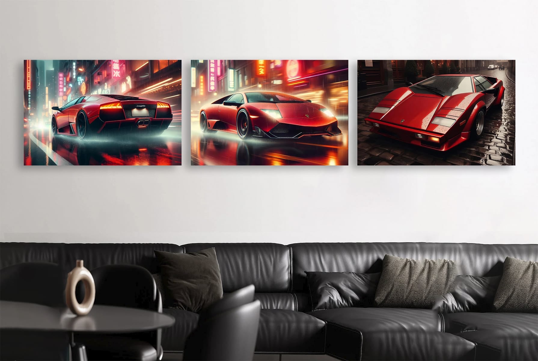 Lamborghini Rainy Weather Set of 3