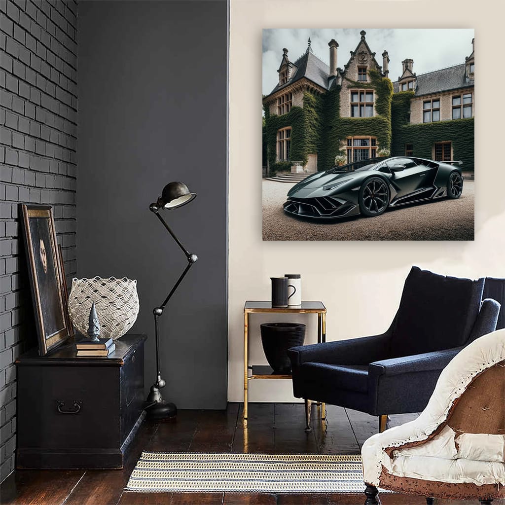 Vintage-Style Lamborghini Sian: Timeless Elegance and Power