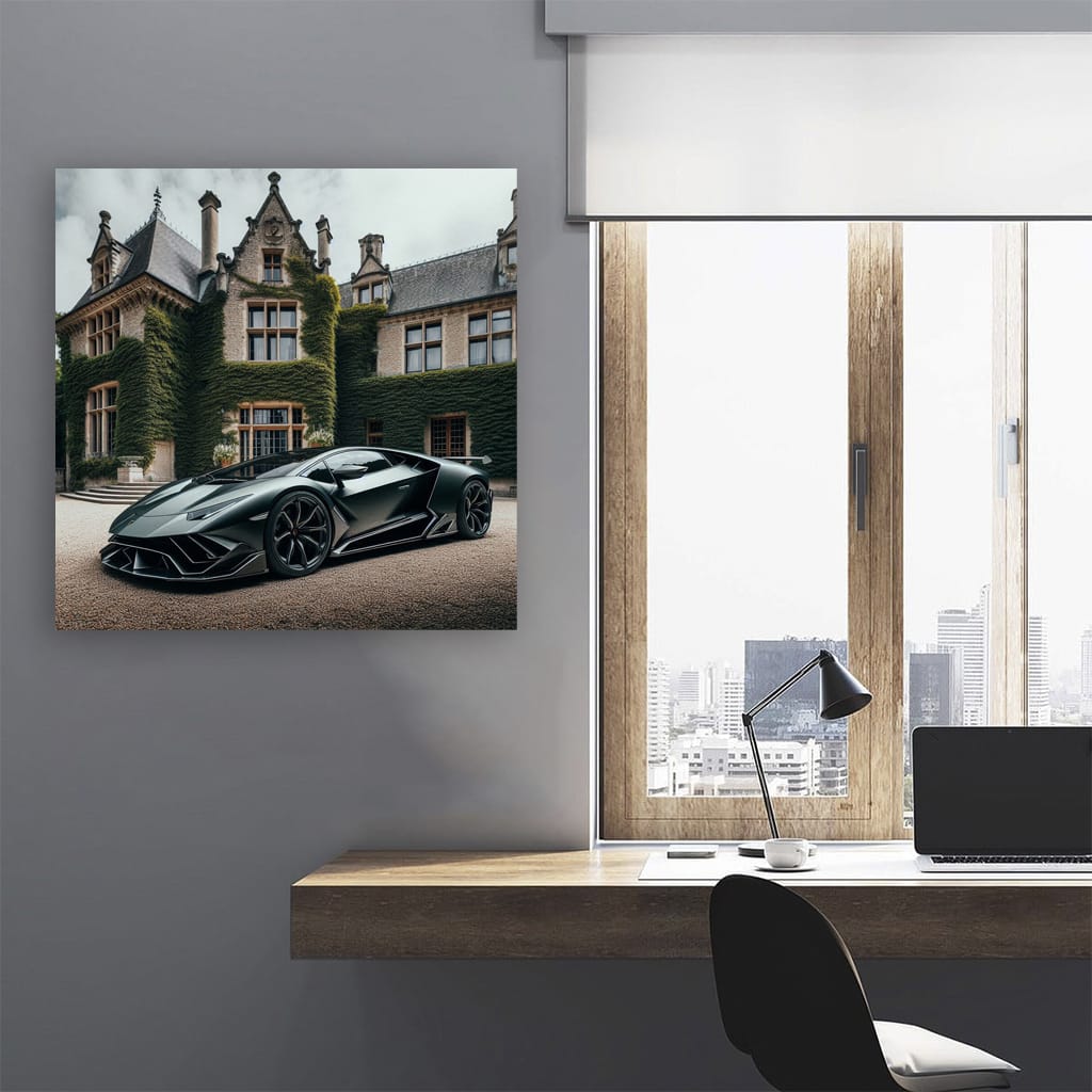 Vintage-Style Lamborghini Sian: Timeless Elegance and Power