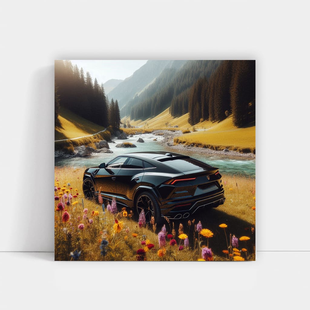 Thrilling Lamborghini Urus in Valley - Power Meets Elegance