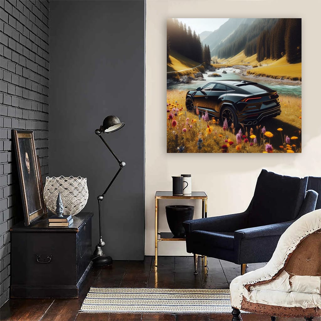 Lamborghini Urus Vall Wall Art