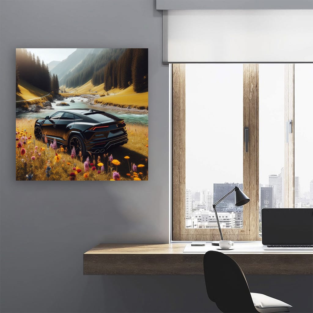 Thrilling Lamborghini Urus in Valley - Power Meets Elegance