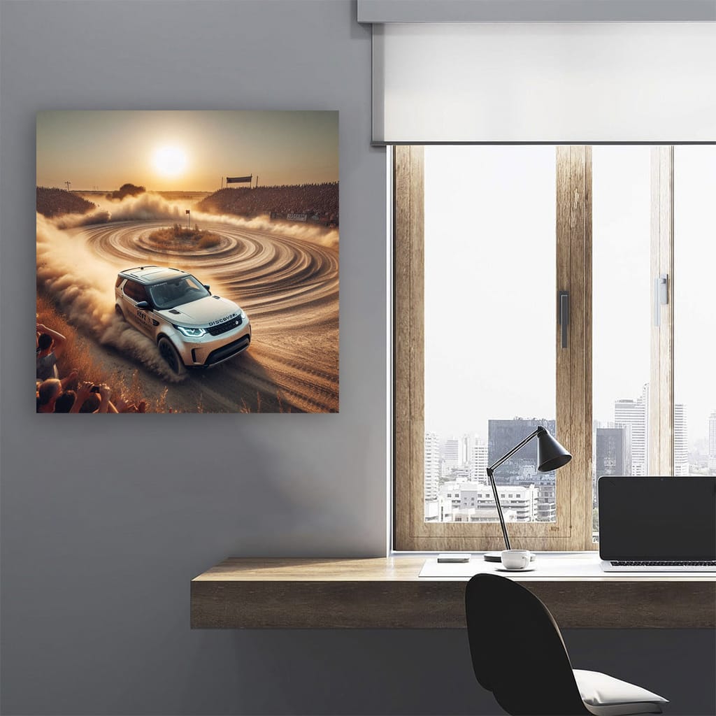 Land Rover Discovery Race Ring Wall Art