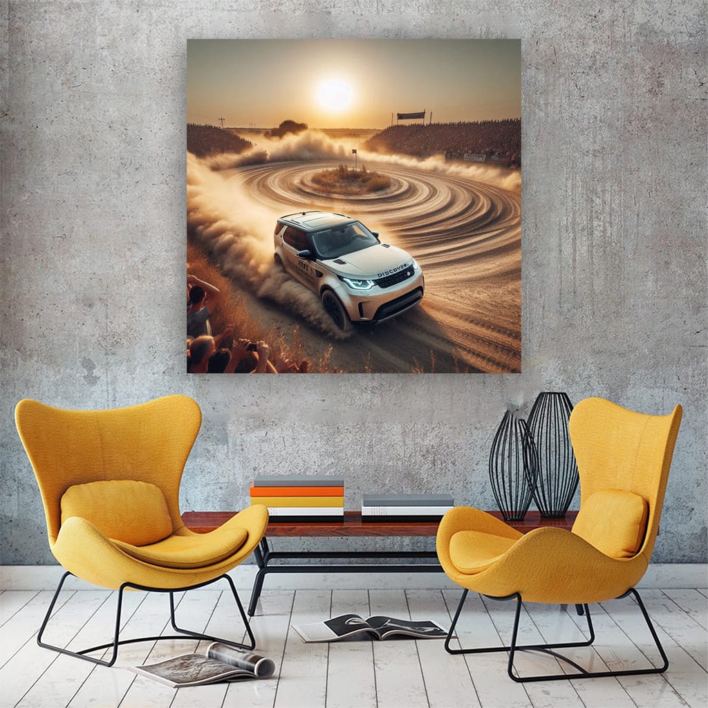 Land Rover Discovery Race Ring Wall Art