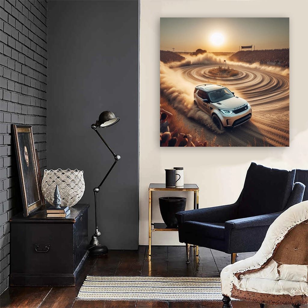 Land Rover Discovery Race Ring Wall Art