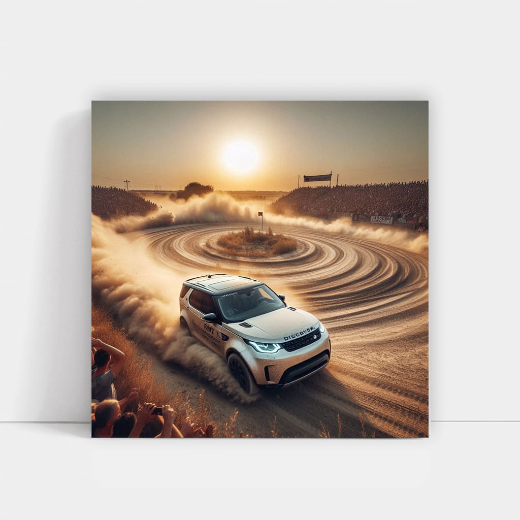 Land Rover Discovery Race Ring Wall Art