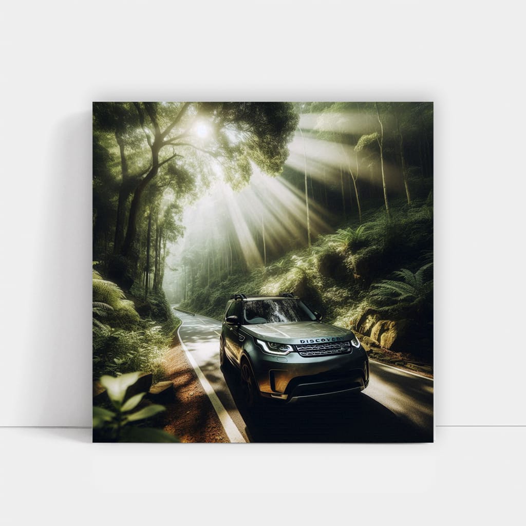 Land Rover Discovery Road Wall Art