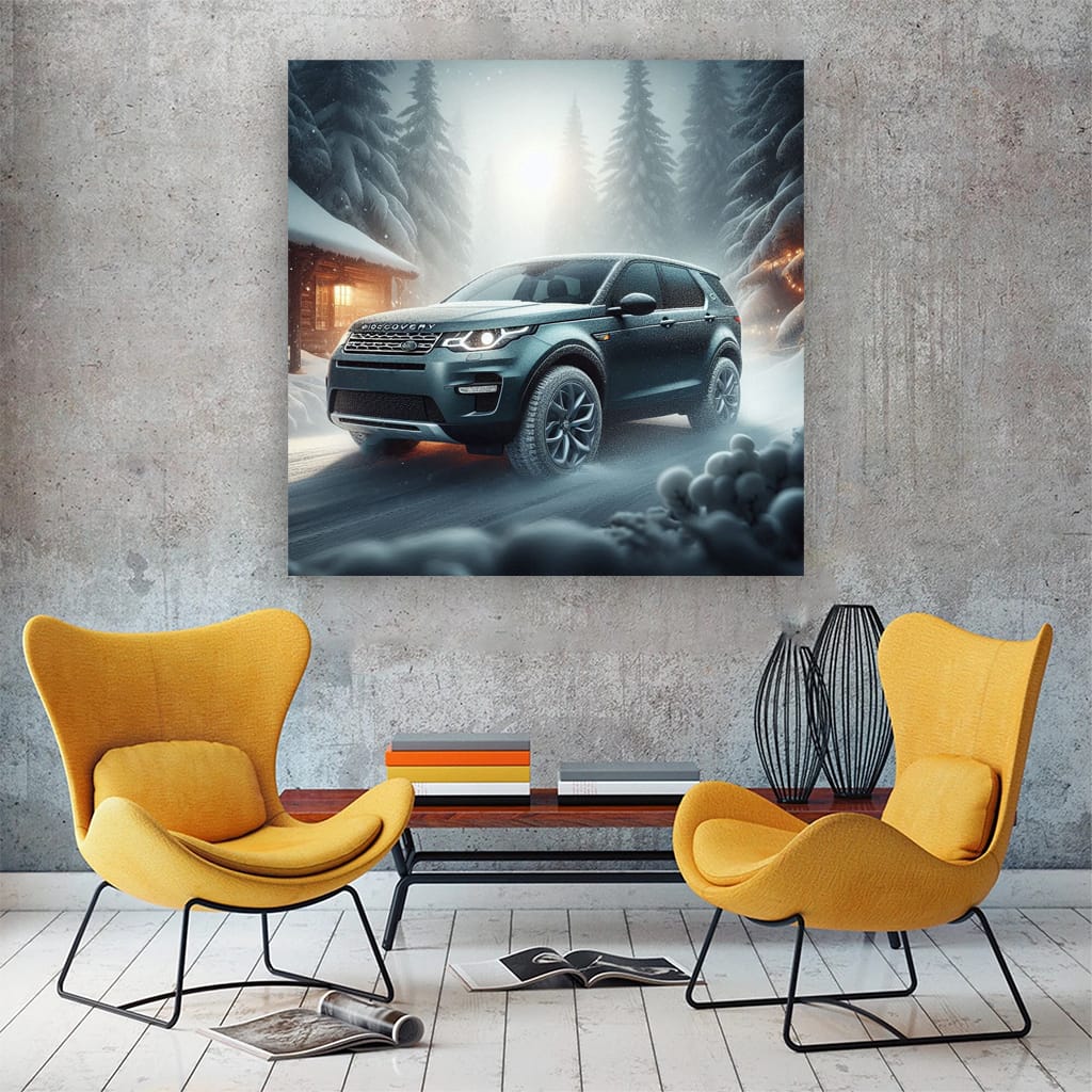 Land Rover Discovery Sport Wint Wall Art