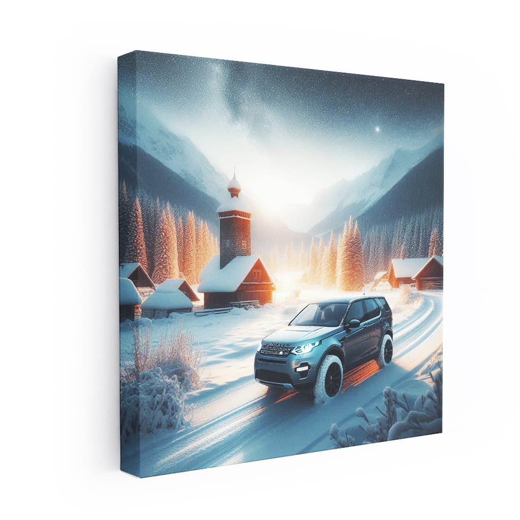 Land Rover Discovery Sport Winter Wall Art