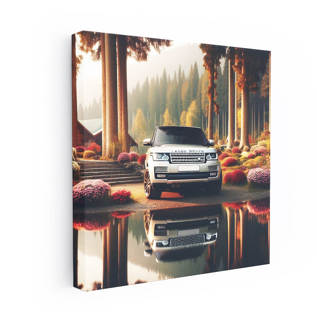 Land Rover Range La Wall Art