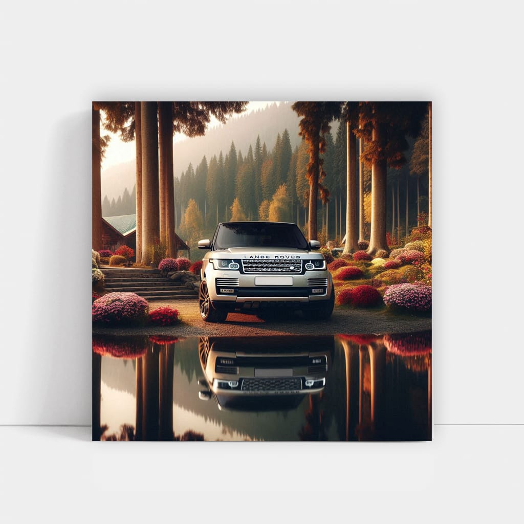 Land Rover Range La Wall Art