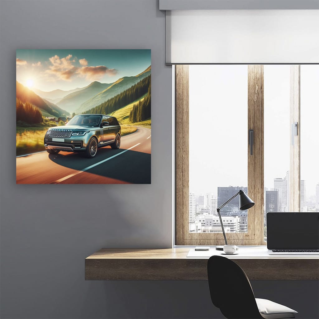 Land Rover Range Road Wall Art