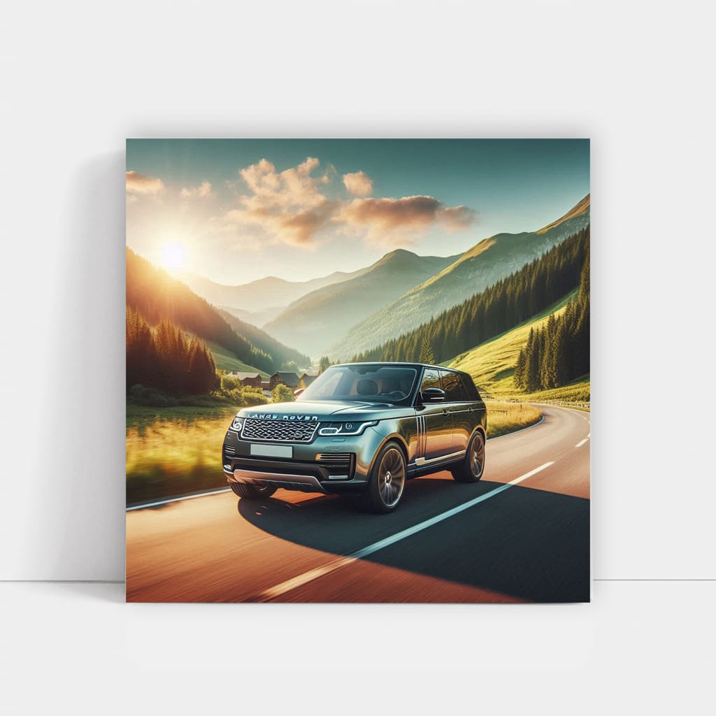 Land Rover Range Road Wall Art