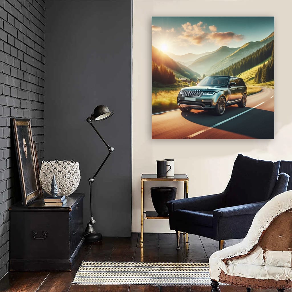 Land Rover Range Road Wall Art