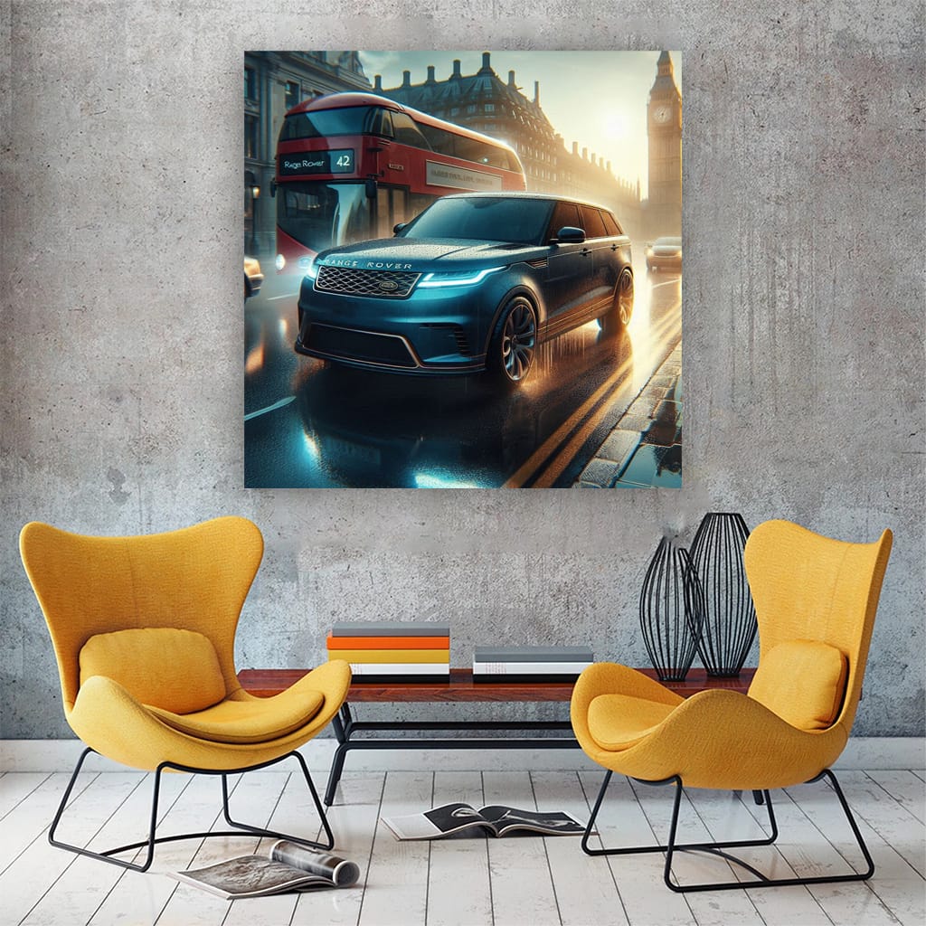 Land Rover Range Velar Lond Wall Art