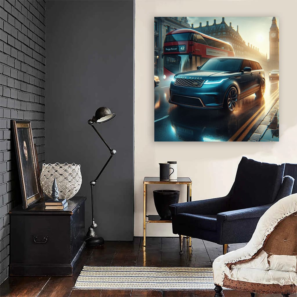 Land Rover Range Velar Lond Wall Art